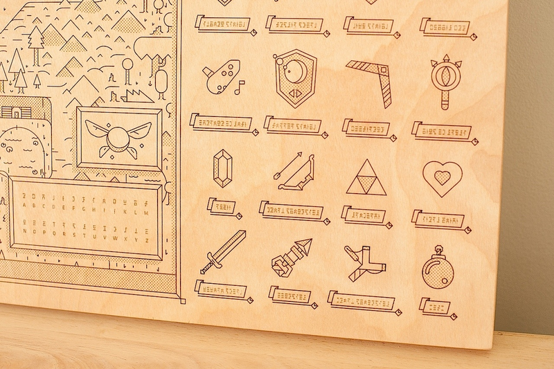 Illustration for article titled Accurate Zelda Map Means You'll Never Get Lost In The Woods Again
